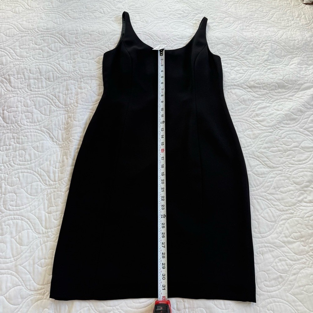 Ann Taylor LOFT Classic LBD Black Sleeveless Mini Sheath Dress Women's 12 NWT - Picture 11 of 14